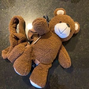 Kiddie Teddy Bear Backpack and Leash